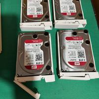 Hard disk 2x2TB wd red e 2x3tb toshiba