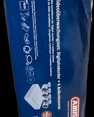 Kit ABUS 4 Telecamere + DVR 500GB Nuovo