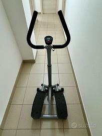 Stepper Fitness con manubrio, altezza regolabile,