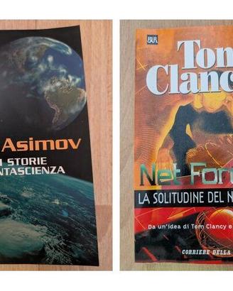 Lotto 4 libri fantascienza – Net Force, Hawking