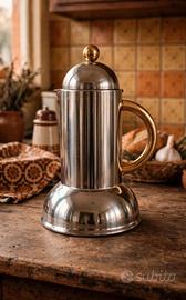 moka vintage inox da collezzione