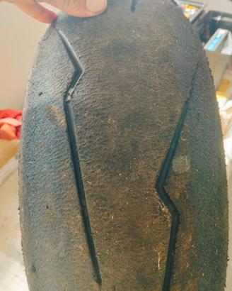 Pirelli bianco super Corsa v2 sc2 ant sc1 post