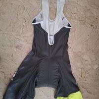 salopette btwin grigio chiaro bianca