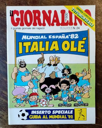 Rivista Il Giornalino n. 24 Del 1982 Italia Olè 