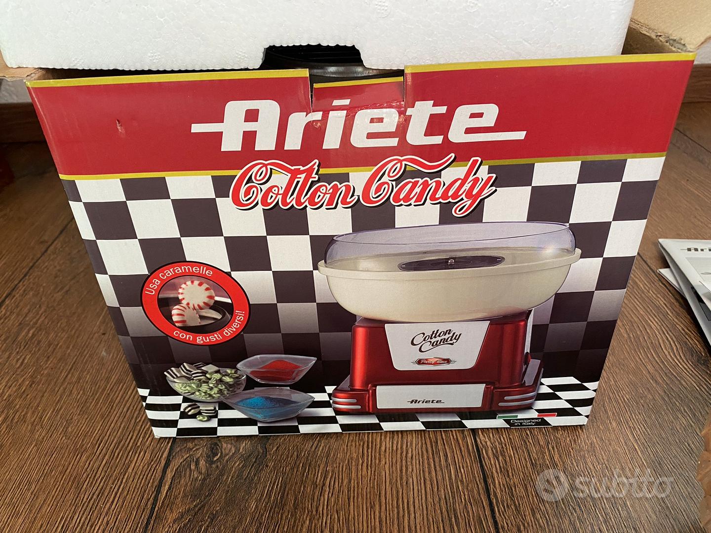 Ariete Cotton Candy, macchina Zucchero Filato - Elettrodomestici In vendita  a Varese