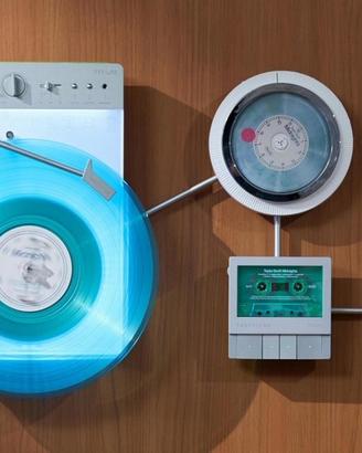 TRETTITRE GIRADISCHI CD PLAYER WALL COMPLETO