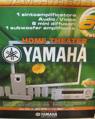 Home Theatre YAMAHA 6.1 nuovo mai usato, 510w RMS