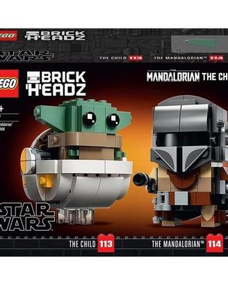 Lego Star Wars  Mandalorian e baby Yoda MISB