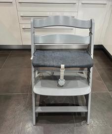 Seggiolone originale hauck con accessori