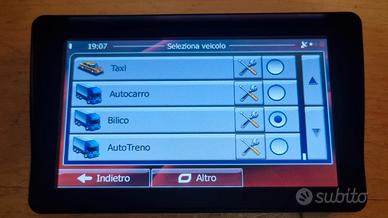 Disponibili NAVIGATORI per Camion Bus Camper TRUCK