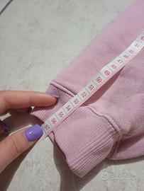 💜felpa angel di disneyland pari con cappuccio zip