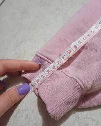 💜felpa angel di disneyland pari con cappuccio zip