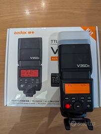 Flash per Fuji Godox V350f