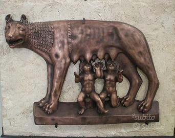 Lupa Capitolina bronzo-resina