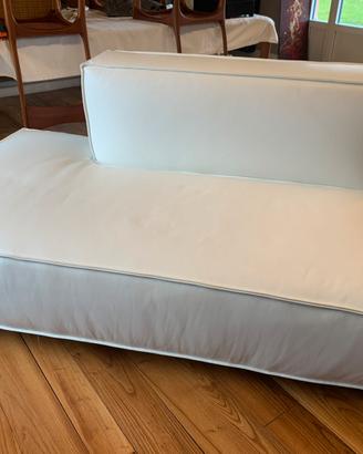 Divano by Marenco mod Arglex pelle bianca nuovo