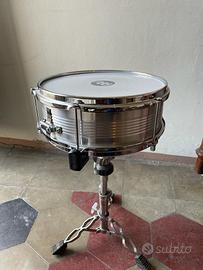 Rullante Meinl-tamburo -percussioni + piedistallo