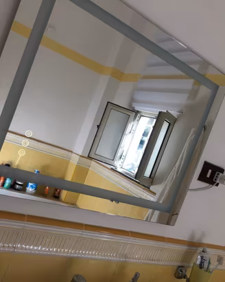 Specchio bagno LED Touch