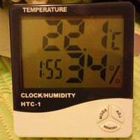 Termometro igrometro HTC-1