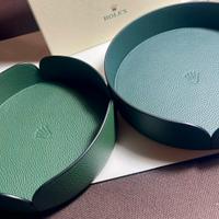 Rolex Coppia Svuota Tasche Verdi Nuovi Completo