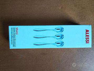 Alessi Mami – Set 3 cucchiaini da tè/caffè – Nuovo