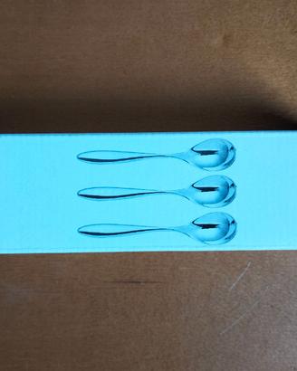Alessi Mami – Set 3 cucchiaini da tè/caffè – Nuovo