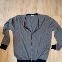 Benetton cardigan uomo cashmere taglia L