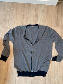 Benetton cardigan uomo cashmere taglia L