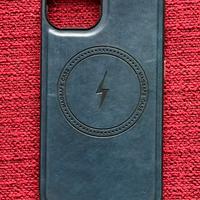 Cover IPhone 14 in similpelle blu