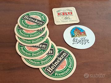Sottobicchieri birra vintage, pz 8