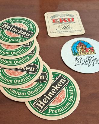 Sottobicchieri birra vintage, pz 8