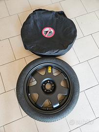 Ruotino T125/80R17 99M con cerchione e sacca