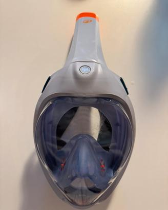 Maschera Easybreath Tribord Decathlon boccaglio