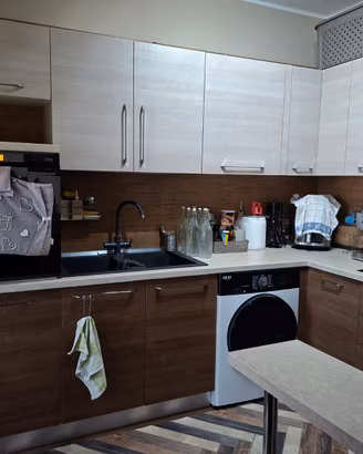CUCINA COMPLETA E SALA PRANZO E CAMERA DA LETTO