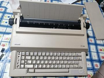 Macchina da scrivere elettronica Olivetti PT505