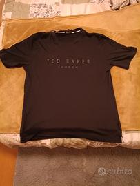 T-shirt Ted Baker nera NUOVA con cartellino 