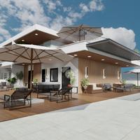 VILLA A SCHIERA D'ANGOLO A GIUGLIANO IN CAMPANIA