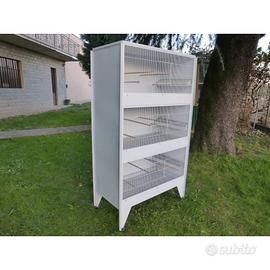 gabbia batteria tre piano cardellini