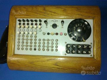 Centralino telefonico fatme ericsson legno