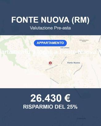 Immobile in asta di 45 m² a Fonte Nuova