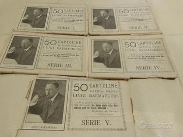 Serie cartoline satiriche Raemaekers