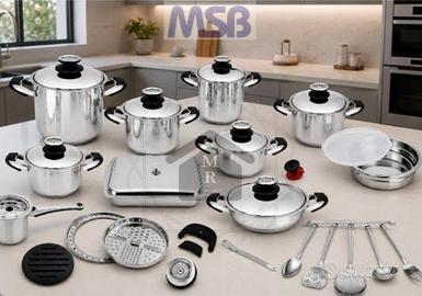 Batteria Pentole MSBavaria Inox 18/10  - 