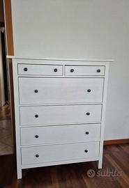 cassettiera Hemnes 6 cassetti IKEA 