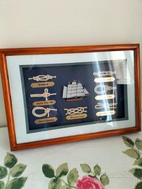 Quadretto con nodi marinari NUOVO 