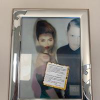 Cornice portafoto argento Enrico Coveri nuova