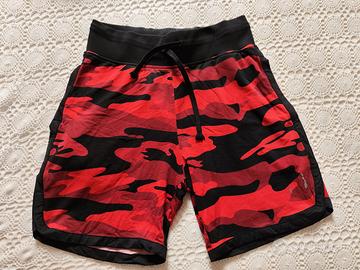 Pantaloncini tennis Hydrogen Camo Tech Red/Black