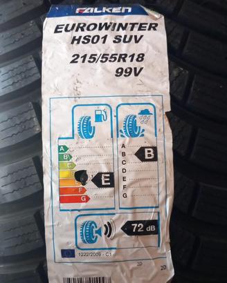 Gomme 215/55/18 v termiche