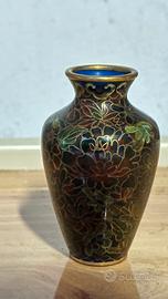 vaso vintage cloisonné cinese