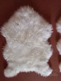 coppia tappeti finta pelliccia