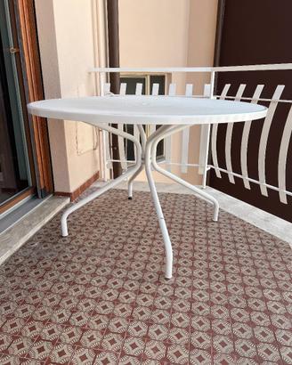 Tavolo Emu Cambi 120 cm bianco