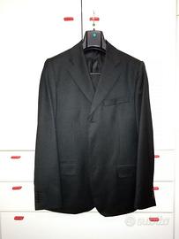 completo uomo nero giacca pantalone